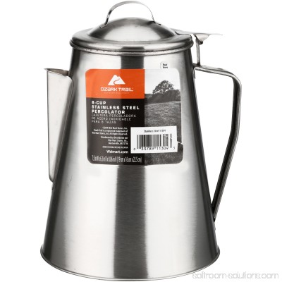 Ozark Trail Stainless Steel 8-Cup Coffee Pot 552161020
